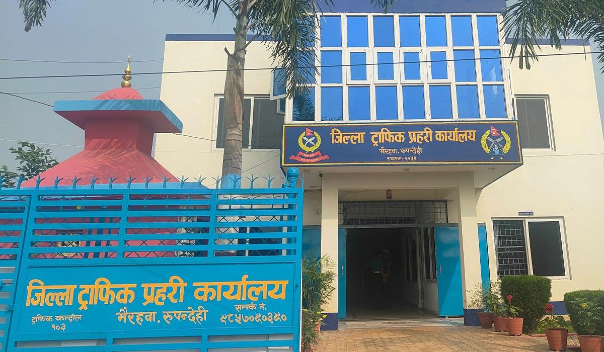 रुपन्देहीमा साढे १४ हजार सवारीसाधनलाई कारबाही, तीन करोड राजस्व संकलन